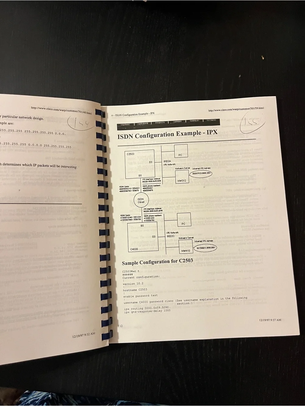 Cisco CIT Vintage Training Manual March 2000 Comb Bound ARS